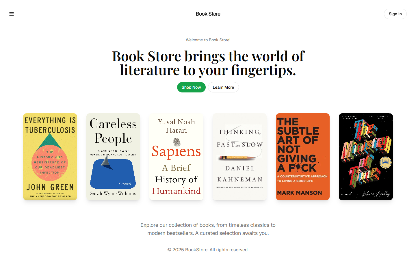 book store